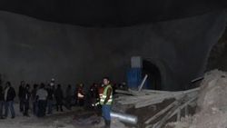 Kütahya'da HES inşaatındaki göçükte 1 işçi mahsur kaldı