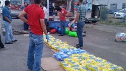 Bolu'da bebek bezleri arasında uyuşturucu yakalandı