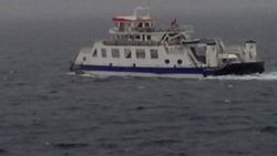 Çanakkale'de tüm seferler iptal