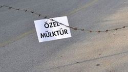 Vatandaş arazimden geçiyor dediği yolu kapattı