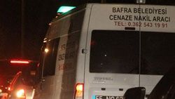 Vedat Şahin'in cenazesi Samsun'a getirildi