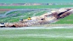 Nusaybin'de sınıra geniş hendekler kazıldı