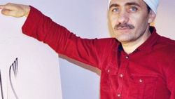 Terörle mücadelede ressam bir polis