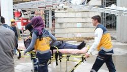 36 metrede fenalaşan operatör 3 saatte kurtarıldı