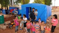 Savaştan kaçan Suriyeli 20 aile, 6 yıldır çadırda yaşıyor