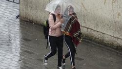 Taksim'den kış manzaraları