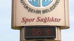 Adana'da termometreler 36 dereceyi gösterdi