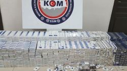 Mersin’de 5 bin 250 paket kaçak sigara bulundu