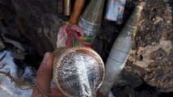 Hakkari'de PKK'ya ait el bombası ve mühimmat bulundu