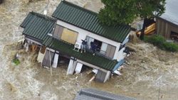 Japonya'da sel felaketi