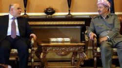Barzani ve İbadi bir araya geldi
