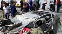 Bir kaza haberi de Kayseri'den: 3 ölü, 1 yaralı