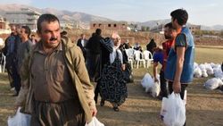 Türkiye'den Irak depreminde zarar gören 150 aileye yardım