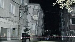 Gaziosmanpaşa'da 5 katlı bina yan yattı