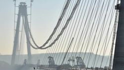 Yavuz Sultan Köprüsü’nün halatlarının uzunluğu şaşırttı