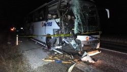 Yozgat'ta yolcu otobüsü kaza yaptı: 1 ölü