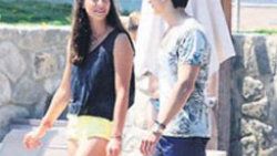 Zehra Çilingiroğlu'nun deniz keyfi yarım kaldı