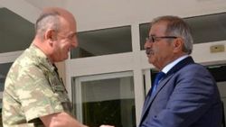 CHP'li başkandan Korgeneral Zekai Aksakallı'ya ziyaret