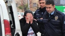 Eşiyle ilişkisi olan Gürcistanlı kadının evini bastı
