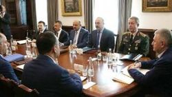 Çankaya Köşkü'nde güvenlik zirvesi