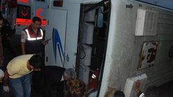 Zonguldak'ta trafik kazası: 26 yaralı
