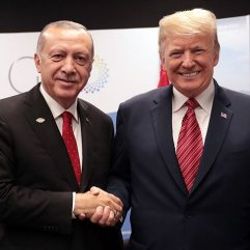 Cumhurbaşkanı Erdoğan, Trump ile görüştü