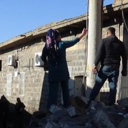 Diyarbakır'da polislere tarihi taşlarla saldırı