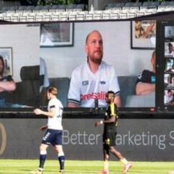 Danimarka'da 10 bin kişilik sanal tribün
