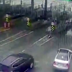 İstanbul'da iki sürücü gişede sıkıştı