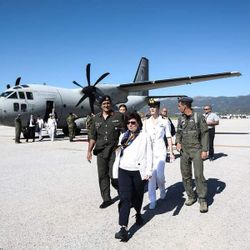 Yunan Cumhurbaşkanı Sakellaropulu, Eşek Adası'na gitti