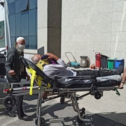 Düzce'de koçuyla kafa tokuşturunca hastanelik oldu
