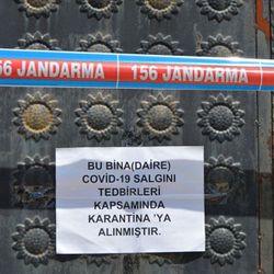 Şanlıurfa'da karantina uygulaması: 102 ev karantinada