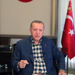 Cumhurbaşkanı Erdoğan il teşkilatları ile bayramlaştı