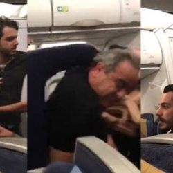 Beyrut-Londra uçağında çıkan kavga İstanbul'da sonlandı