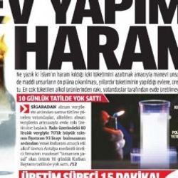 Milli Gazete'den evde rakı nasıl yapılır skandalı