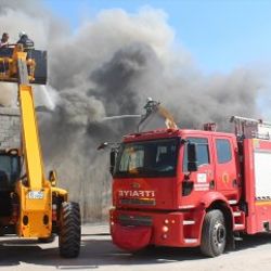 Hatay'da hurdalıkta patlama