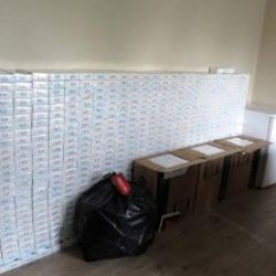 Akçakale'de 10 bin paket kaçak sigara ele geçirildi