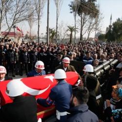 İzmir El Bab şehidini uğurladı