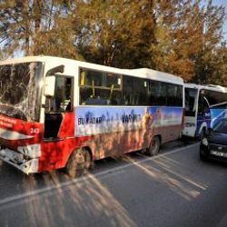 Antalya'da zincirleme kaza
