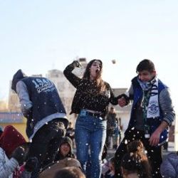 Kar yağmayan Adana'ya kar servisi