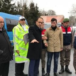 Erdal Tosun'un öldüğü yerde inceleme
