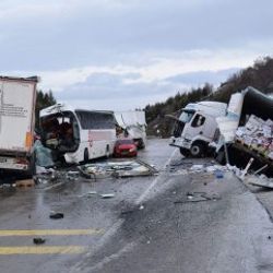Afyonkarahisar'da zincirleme kaza