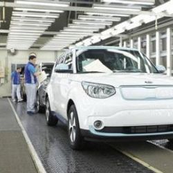 Elektrikli Kia Soul bantlarda