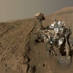 Mars'a gönderilen keşif aracı selfie çekti