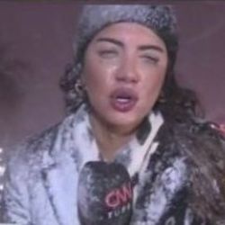 Kanal D muhabiri Fulya Öztürk'ün zor anları