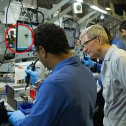Apple fabrikasında Windows izleri
