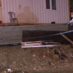 Halkalı'da bekçi kulübesi yandı: 1 ölü