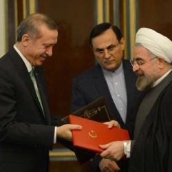Erdoğan İran Cumhurbaşkanı ile ticaret anlaşması imzaladı