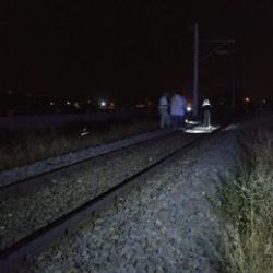Niğde'de yük treninin çarptığı genç öldü