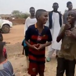 Sudan'da çocukların su kuyusu sevinci
